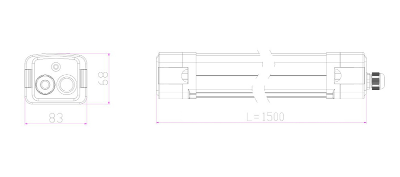 size-1500mm-60w-ip65-led-triproof-lights size-1500mm-60w-ip65-led-triproof-lights