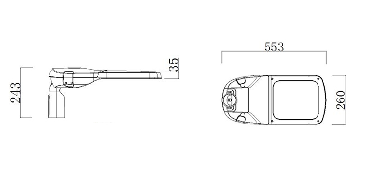 size-150w-led-street-light