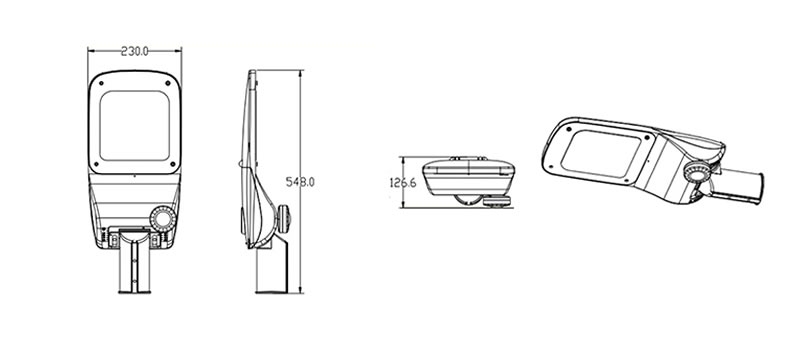 size-150w-led-street-light